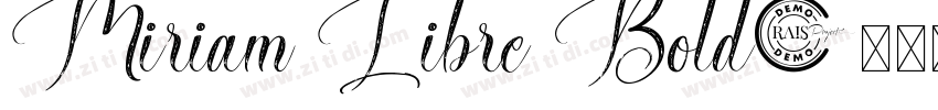 Miriam Libre Bold字体转换